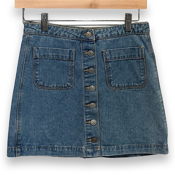 Brandy Melville Dresses & Skirts - Brandy Melville Denim Jean Skirt Size Small